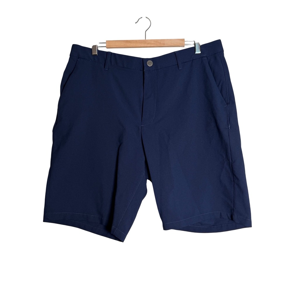 Bonobos Golf‎ Mens Navy Blue Athletic 9 Inch Inseam Shorts Size 36